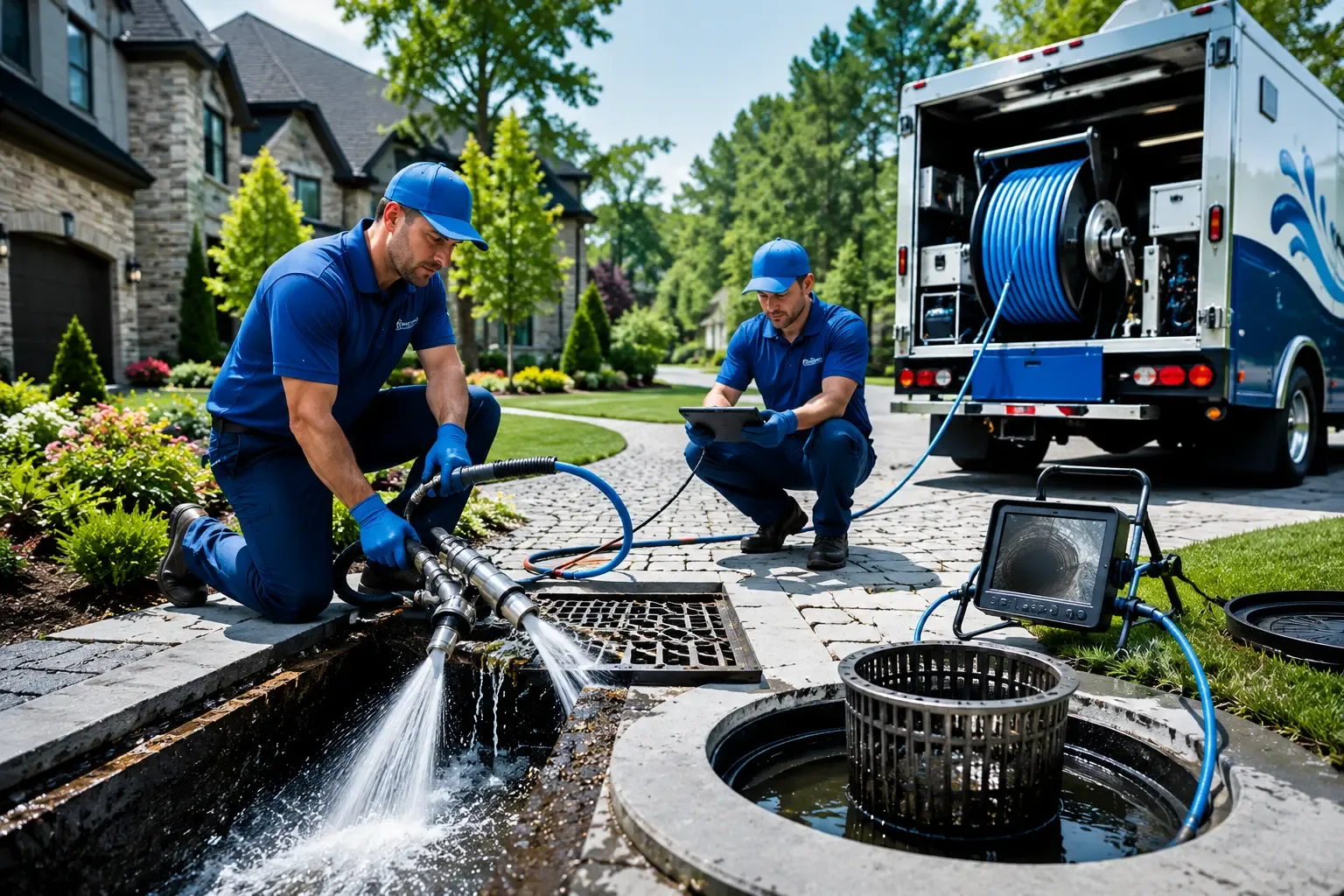 Local outdoor drain cleaning professionals in Sloan, IA