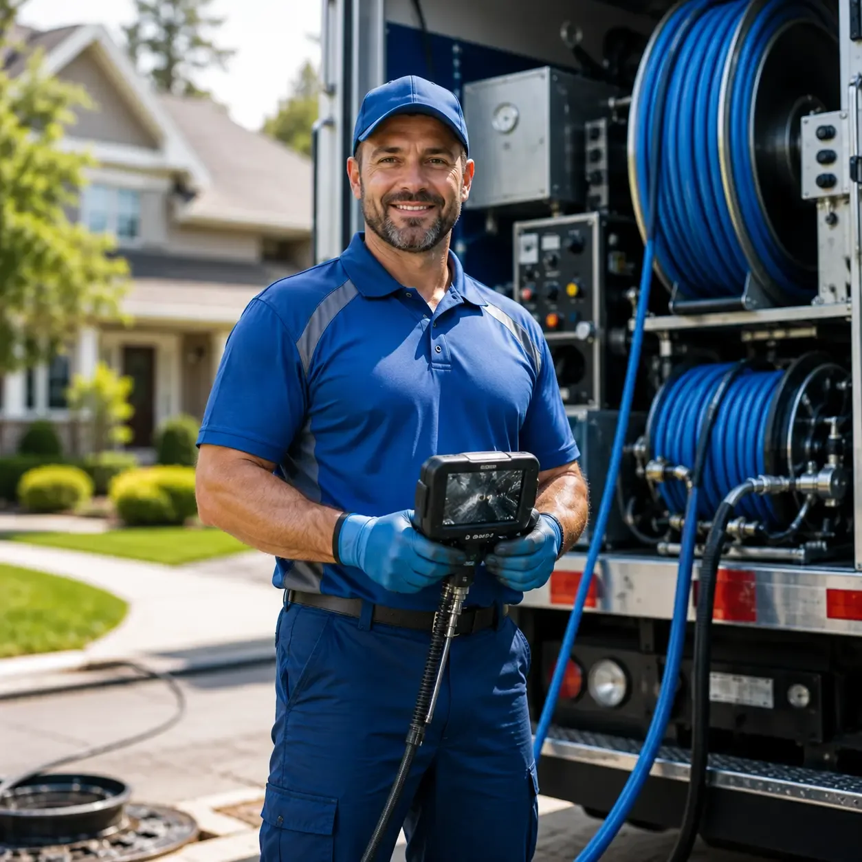 Local outdoor drain cleaning specialists in Sloan, IA